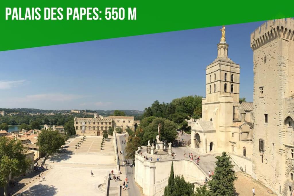 La Bulle - Parking Gratuit En Souterrain - 2 Mins Du Palais Des Papes - Clim Ac - Wifi Apartment Avignon Exterior photo